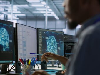 Machine learning expert in data center maintaining company network